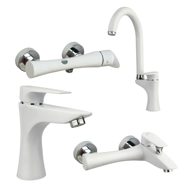 شیرآلات راسان مدل آتیس سفید