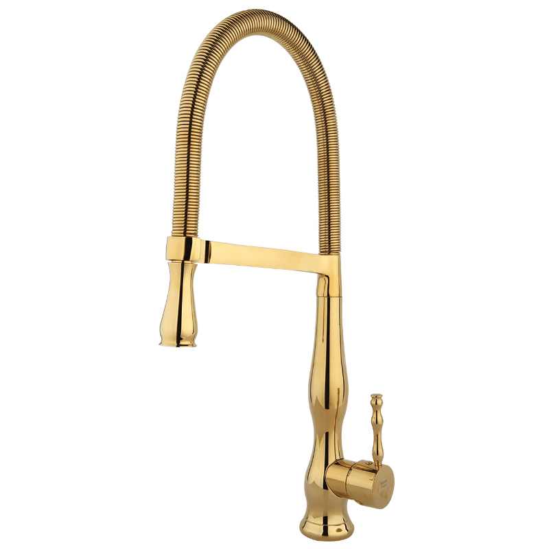 شیر سینک راسان مدل روشا طلایی