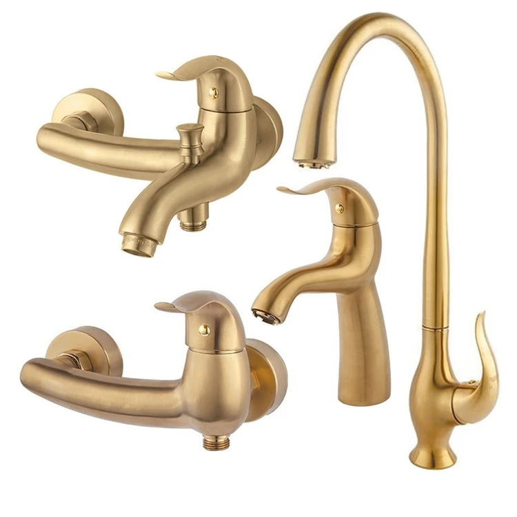 شیرآلات راسان مدل اکتاو طلامات 