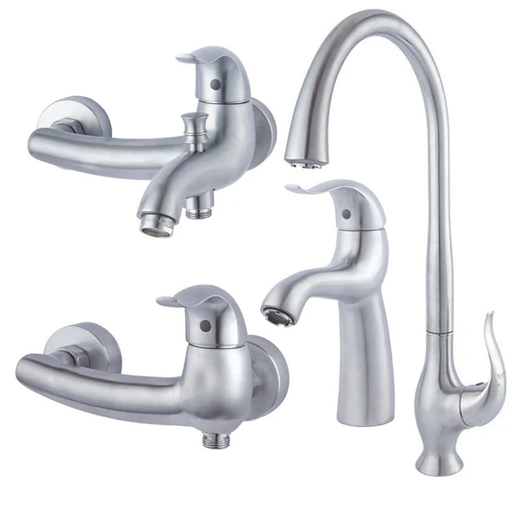 شیرآلات راسان مدل اکتاو کروم مات 