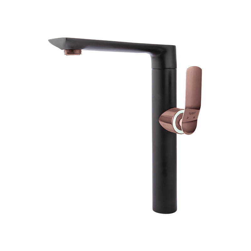 شیر-ظرفشویی-آشپزخانه-راسان-مدل-آوات-Black-RoseGold-800x800 شیر ظرفشویی راسان مدل آوات