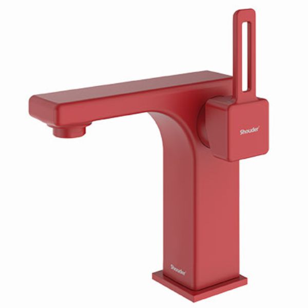 شیر روشویی ثابت شودر مدل میشل قرمز