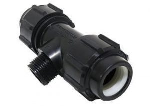 سه‌راه نر پیچی پلی‌اتیلن پلی‌رود