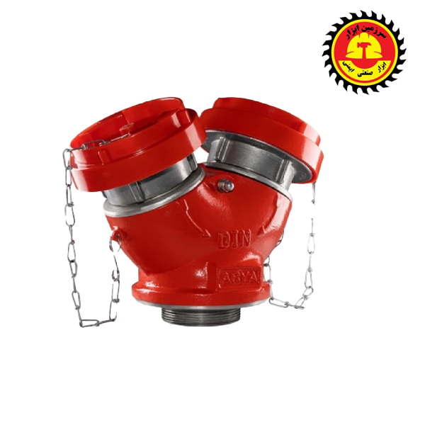 شیر سیامی اتش نشانی دو ورودی 2.5 اینچ 1