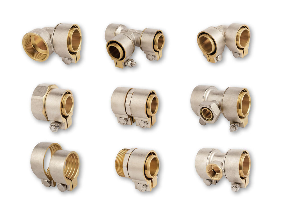 نمایندگی اتصالات کلمپی لوله پنج لایه تهران 1 clampe fittings 1